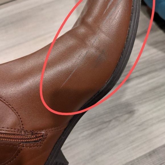 KAREN SCOTT DELIEE 2 BOOTS in COGNAC color - Picture 5 of 7